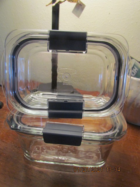 rubbermaid brilliance glass storage containers